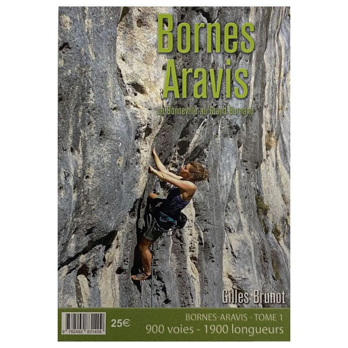 Bornes Aravis volume 1 rock climbing guidebook and topo